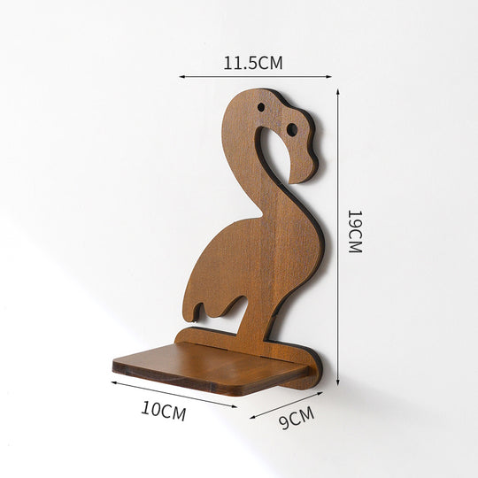 Retro Solid Wood Shelving