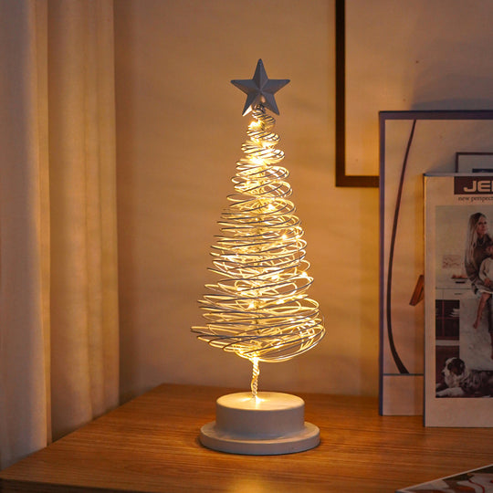 LED Spiral Christmas Tree Lamp