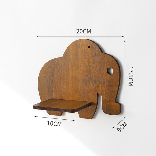 Retro Solid Wood Shelving