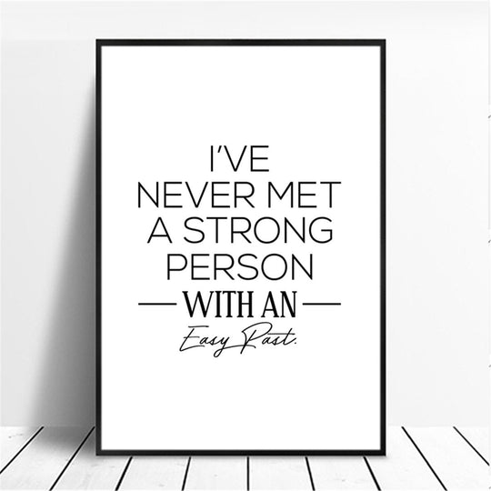 Motivational Phrase Canvas Wall-Art