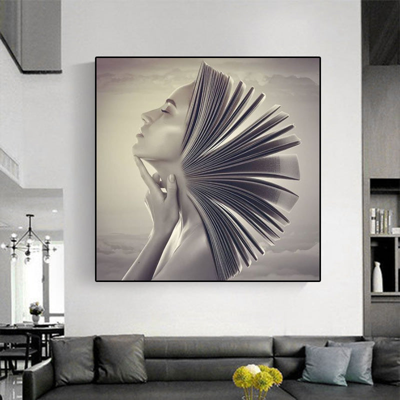Beauty Art Canvas Painting
