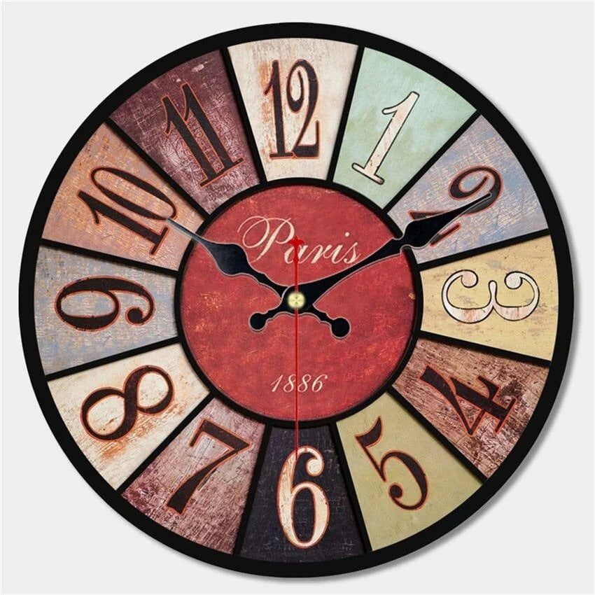 Retro Decorative Wall Clock