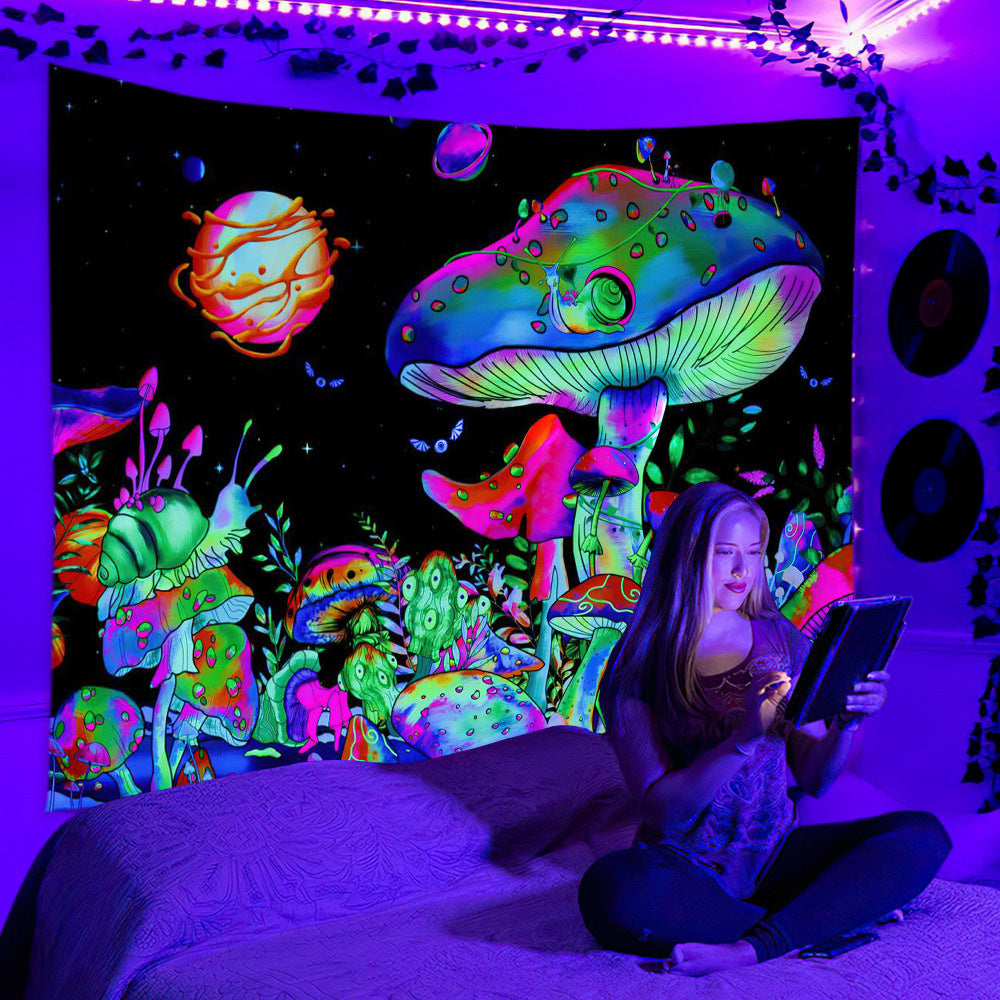 Fluorescent Mystical Tapestry