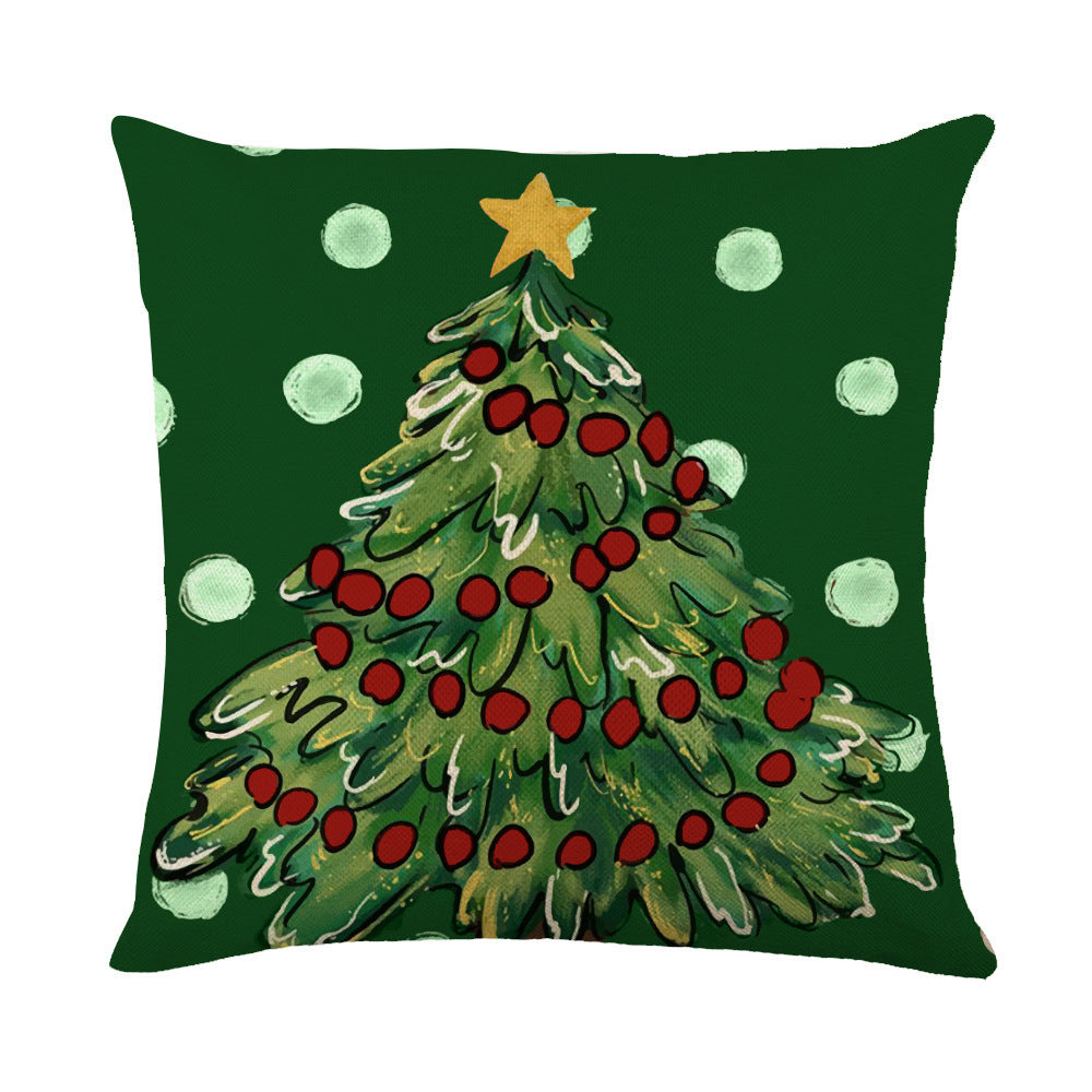 Christmas Themed Throw Pillow covers
