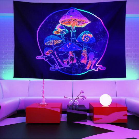 Fluorescent Mystical Tapestry