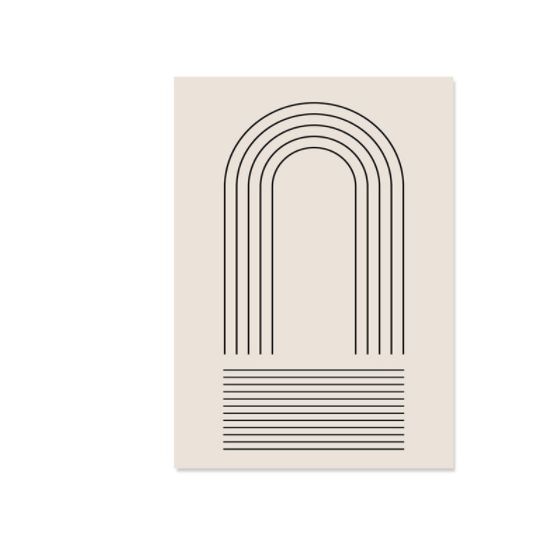 Boho Canvas Abstract Home Decor