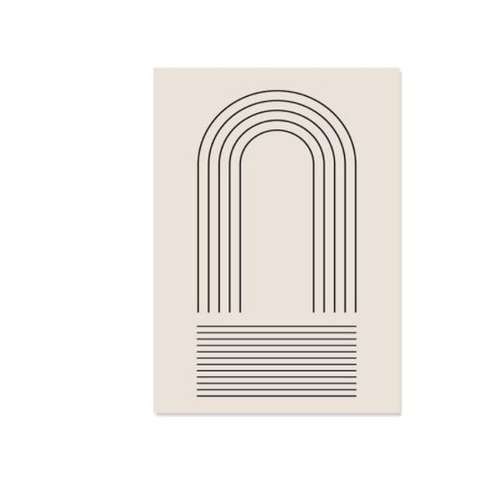 Boho Canvas Abstract Home Decor