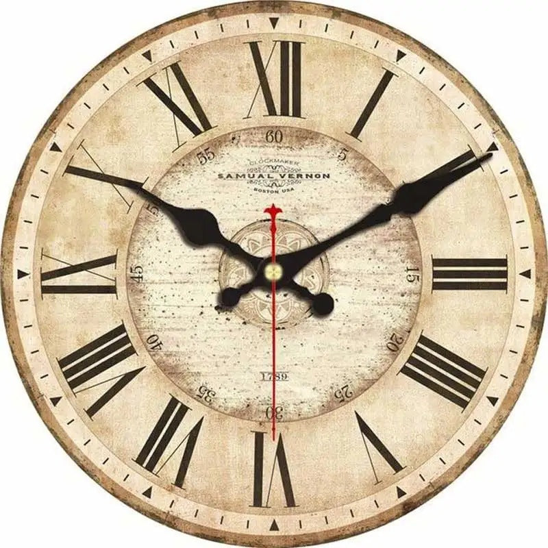 Retro Decorative Wall Clock