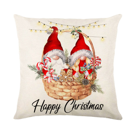 Christmas Themed Throw Pillow covers