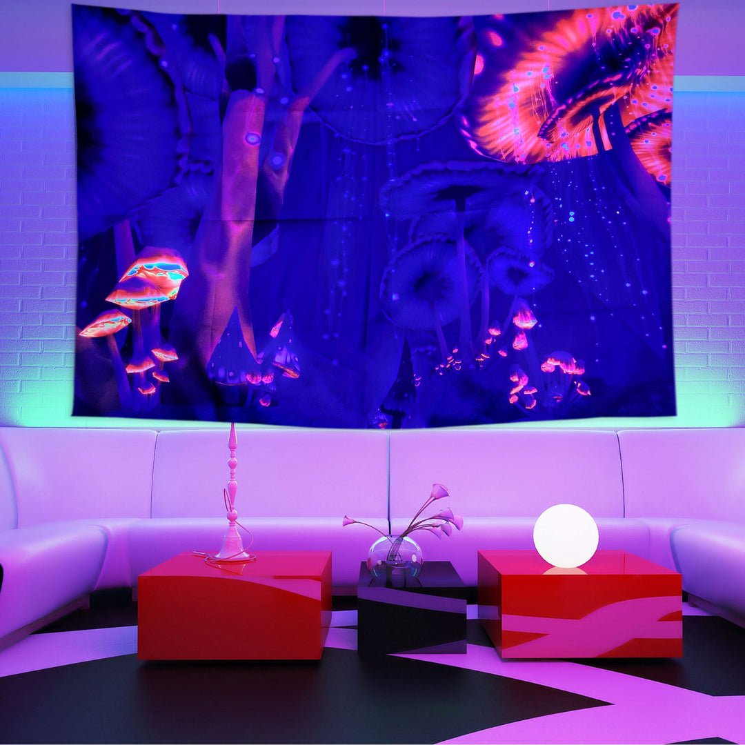 Fluorescent Mystical Tapestry
