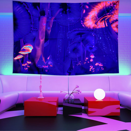 Fluorescent Mystical Tapestry