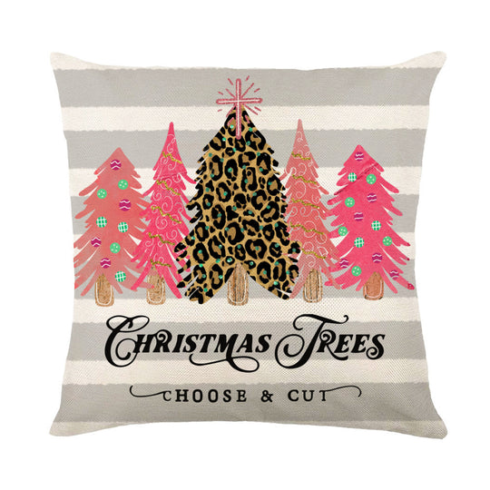 Christmas Themed Throw Pillow covers