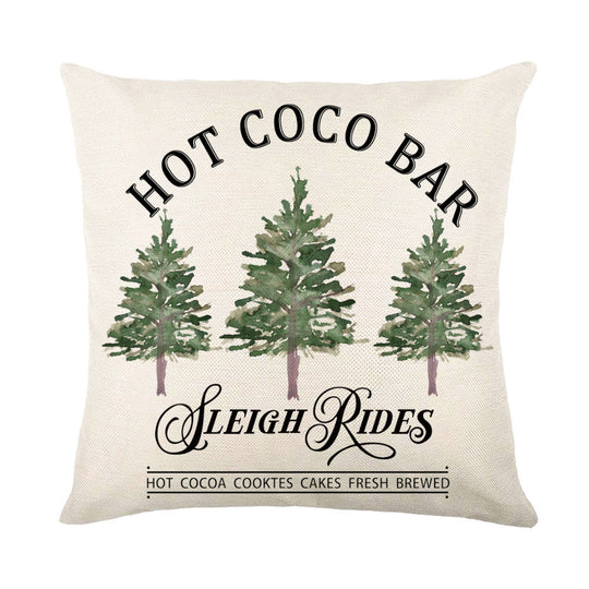 Christmas Themed Throw Pillow covers