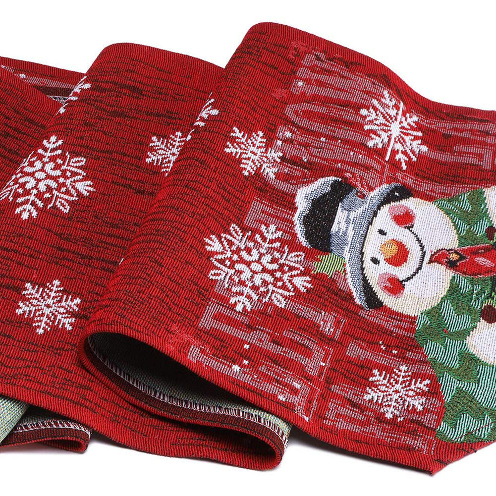 Decorative Christmas Tablecloth Runner