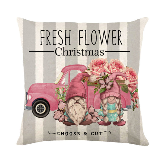 Christmas Themed Throw Pillow covers