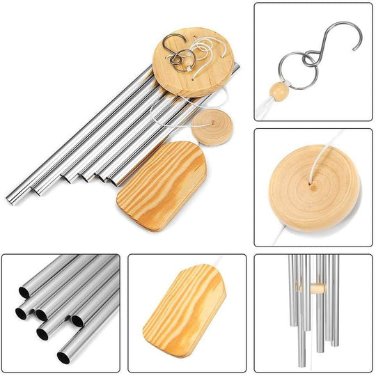 Classic Solid Wood Wind Chimes