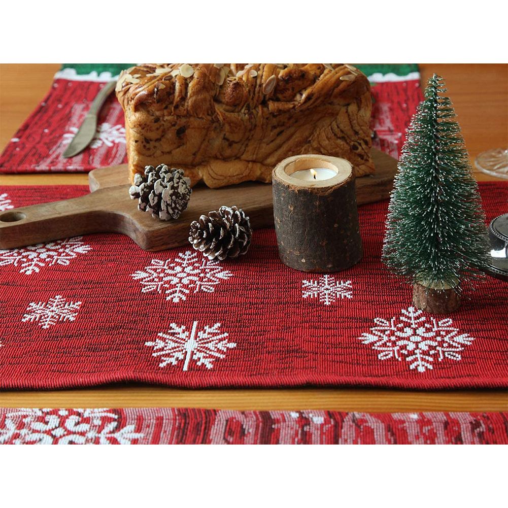 Decorative Christmas Tablecloth Runner